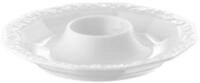 Rosenthal Becher Eierbecher mit Ablage Maria Wei&szlig;, Porzellan, Henkelbecher,
