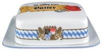 Seltmann Weiden Butterdose Compact Bayern Butterdose 250 g, Porzellan, (1-tlg)