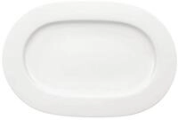 Villeroy & Boch Servierplatte Platte oval 34 cm Royal, Premium Bone Porcelain