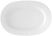 Villeroy & Boch Servierplatte Anmut Servierplatte 41 x 29 cm, Porzellan, (1-tlg)