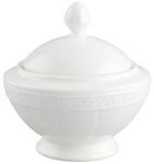 Villeroy & Boch Zuckerdose White Pearl Zuckerdose &oslash; 11,7 cm, Porzellan, (1-tlg)