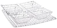 Nachtmann Serviersch&uuml;ssel Nachtmann Bossa Nova Serving Set 5tlg., Glas,...