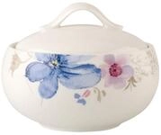 Villeroy & Boch Zuckerdose Mariefleur Gris Basic Zucker-/Marmeladendose 0,45l,
