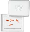 r&auml;der design stories Butterdose Butterdose Butter bei die Fische wei&szlig; 14,5cm,