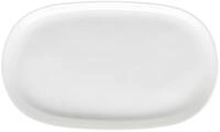 Rosenthal Tablett Jade Weiss Milch-/Zucker-Tablett 25 cm, Bone China, Platten