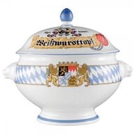 Seltmann Weiden Suppensch&uuml;ssel Compact Bayern, Porzellan, 3,0 L