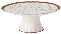Villeroy & Boch Tortenplatte Toy's Delight Kuchenplatte auf Fu&szlig;, Porzellan,...