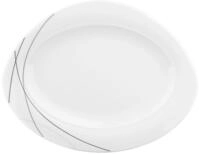 Seltmann Weiden Servierplatte Seltmann Weiden Trio Highline Servierplatte oval 31cm,
