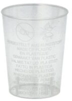 Starpak Becher 40 Gl&auml;ser f&uuml;r Schnaps, PS 4 cl &Oslash; 4,2 cm &middot; 5,2 cm glasklar