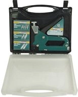 Br&uuml;der Mannesmann Werkzeuge Nagler Tacker, im Plastikkoffer M48410