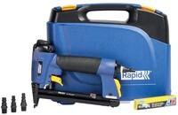 Rapid Druckluft-Tacker PS101 Drucklufttacker Profi f&uuml;r Stoffe & Holz Leicht Kompakt