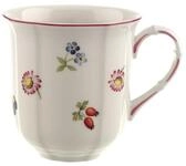 Villeroy & Boch Becher Petite Fleur Becher mit Henkel 0,3 l, Premium Porcelain