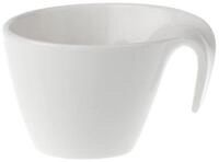 Villeroy & Boch Tasse Flow Kaffeeobertasse 0,2 l, Premium Porcelain