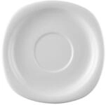 Rosenthal Untertasse Suomi Weiss Saucieren-/Aroma-/Suppen-Untertasse, Untertasse