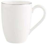 Villeroy & Boch Tasse Anmut Becher mit Henkel, 1-tlg., Porzellan, Premium Bone