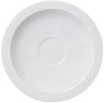 Villeroy & Boch Signature Untertasse White Pearl Mokka-/Espressountertasse, (1...