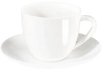 ASA SELECTION Tasse &agrave; table Cappuccinotasse mit Untertasse 0,25 l, Fine Bone China,