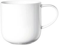 ASA SELECTION Becher COPPA Henkelbecher weiss 0,4 l, Porzellan, Geschirr