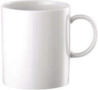 Thomas Porzellan Becher Sunny Day Weiss Becher mit Henkel, Porzellan