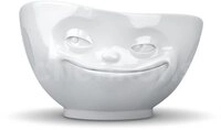 FIFTYEIGHT PRODUCTS Fr&uuml;hst&uuml;cks-Geschirrset TV Tasse Schale 01 grinsend 500 ml...