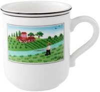 Villeroy & Boch Becher Design Naif Becher mit Henkel Fischer