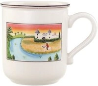 Villeroy & Boch Becher Design Naif Kaffeebecher Schloss 300 ml, 1-tlg.,...
