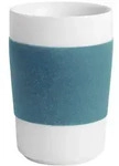 KAHLA Becher touch! henkelloser Becher mit Samt-Banderole, 1-tlg., Porzellan, Made in