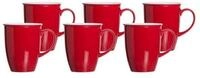 Ritzenhoff & Breker Becher Doppio Kaffeebecher 320 ml 6er Set, 6-tlg., Porzellan