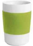 KAHLA Becher touch! henkelloser Becher mit Samt-Banderole, 1-tlg., Porzellan, Made in