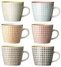 Bloomingville Tasse Bloomingville Carla Tassen 6er Set, Steinzeug