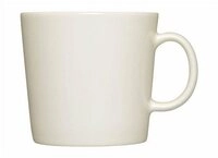 IITTALA Becher Henkelbecher 0,4 l Teema weiss, 1-tlg., Porzellan, Henkelbecher,