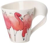 Villeroy & Boch Becher Henkelbecher 0,24 l NewWave Caff&egrave; Rosa Flamingo, Premium