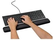 Hama Mauspad Tastatur Handballenauflage GEL Pad Schwarz, Ergonomisch