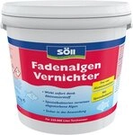 S&Ouml;LL Algenbek&auml;mpfung S&ouml;ll Algenentferner 10 Kg Fadenalgen Vernichter f&uuml;r 320 Qbm