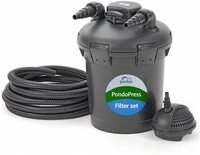 OASE Teichfilter Pontec PondoPress Set 10000 Druckfilter mit Filterpumpe und UVC