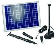 esotec Solarpumpe 20/1350 Teichpumpenset WaterSplash, 1350l/h, 50Wp Solarmodul 101014