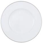 Villeroy & Boch Speiseteller Anmut Speiseteller, (1 St), Premium Bone Porcelain,