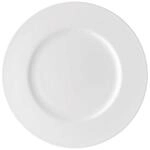 Rosenthal Speiseteller Jade Weiss Platzteller mit Fahne 31 cm, Teller Flach