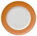Thomas Porzellan Fr&uuml;hst&uuml;cksteller Sunny Day Orange Fr&uuml;hst&uuml;cksteller 22 cm, Teller