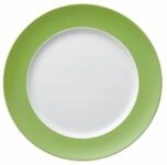 Thomas Porzellan Speiseteller Sunny Day Apple Green Speiseteller 27 cm, Teller Flach