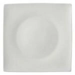 Rosenthal Speiseteller Jade Weiss Teller quadrat flach 27 cm, Teller Flach