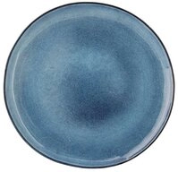 Bloomingville Speiseteller Bloomingville Sandrine Speiseteller Blue Steingut (1