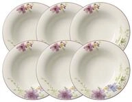 Villeroy & Boch Teller-Set Mariefleur Basic Suppenteller 23 cm Set6, Porzellan