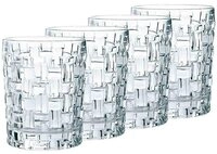 Nachtmann Schnapsglas Nachtmann Bossa Nova Whiskybecher Set 4 tlg., Glas