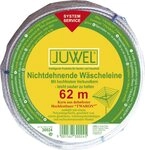 Juwel Wand-W&auml;scheleine Juwel W&auml;scheleine Twaron 62 m, W&auml;scheschnur f&uuml;r