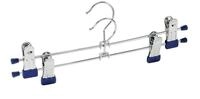 WENKO Kleiderb&uuml;gel Aufh&auml;nger mit Clip-Clips, 2 St&uuml;ck, WENKO, (Set, 1-tlg)