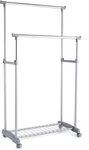 Zeller Present Kleiderst&auml;nder, auf Rollen, h&ouml;henverstellbar 93,5-170 cm