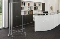 unilux Garderobenst&auml;nder Rollgarderobe Foldy faltbar transportabel