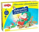 Haba Spielfigur Weihnachten auf dem Bauernhof &ndash; 24 liebevollen Holzfiguren