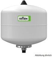 Reflex Rohrverbinder REFLEX Membran-Druckausdehnungsgef&auml;&szlig; Refix DD 8, wei&szlig;,...